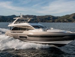 The New 72-foot Azimut Yacht Is One Of The Largest Outboard Bridges Of Its Class That We Have Ever Jumped Aboard